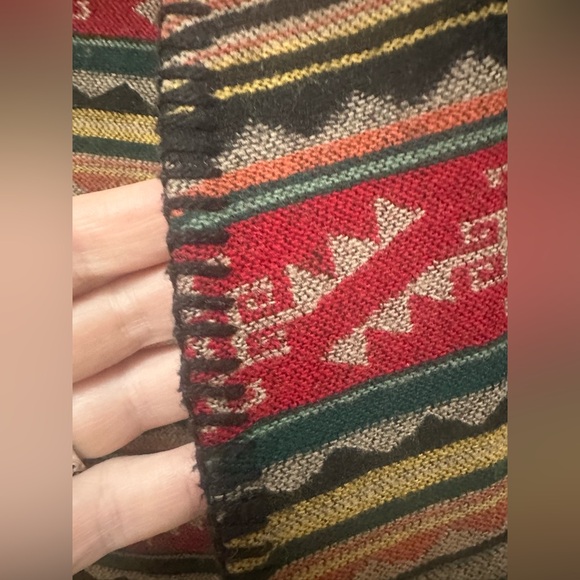 Knockabouts by Pendleton Vintage Woman Southwestern Aztec Blazer Sz 10 - Picture 8 of 17